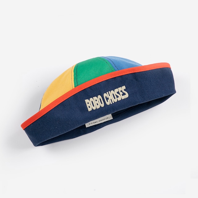 BOBO CHOSES/Bobo Choses color block sailor hat