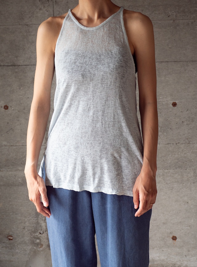 "ZippySports" used Slub yarn jersey tanktop