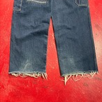 FUBU Hip Hop ペインターデニムパンツ　濃紺