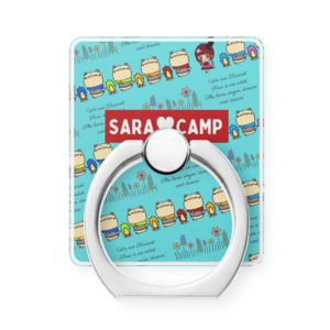 【WEB限定】SARA♥︎CAMP総柄スマホリング