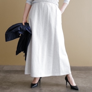 ★スウェットスカート(ライトグレー)