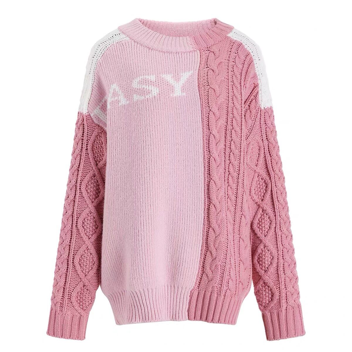 2カラー】ピンク グレー セーター トップス | LOVEYsmileSHOP 2カラー】ピンク グレー セーター トップス | LOVEYsmileSHOP