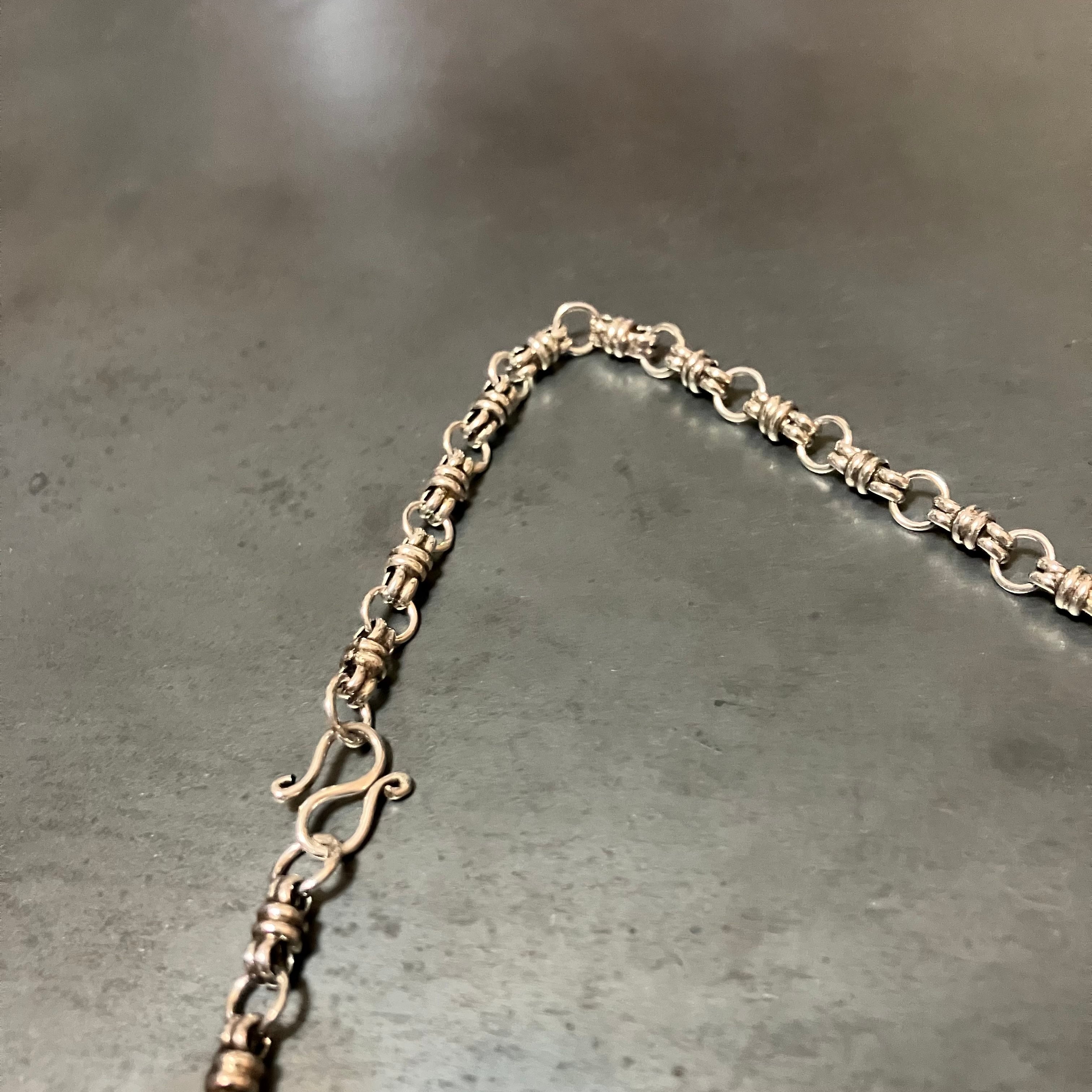 SILVER925 NAVAJO NECKLACE/シルバー/ネックレス SILVER925 NAVAJO DESIGN NECKLACE/シルバー/ネックレス
