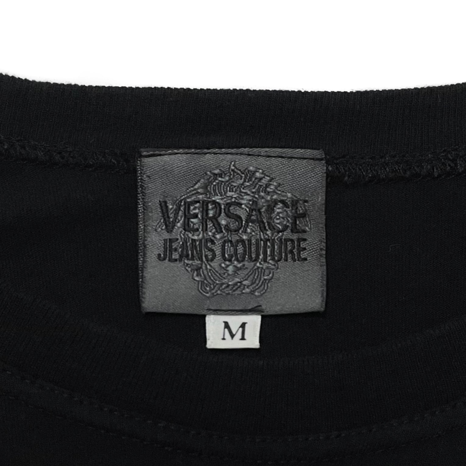 VERSACE JEANS COUTURE / 90s black shirts