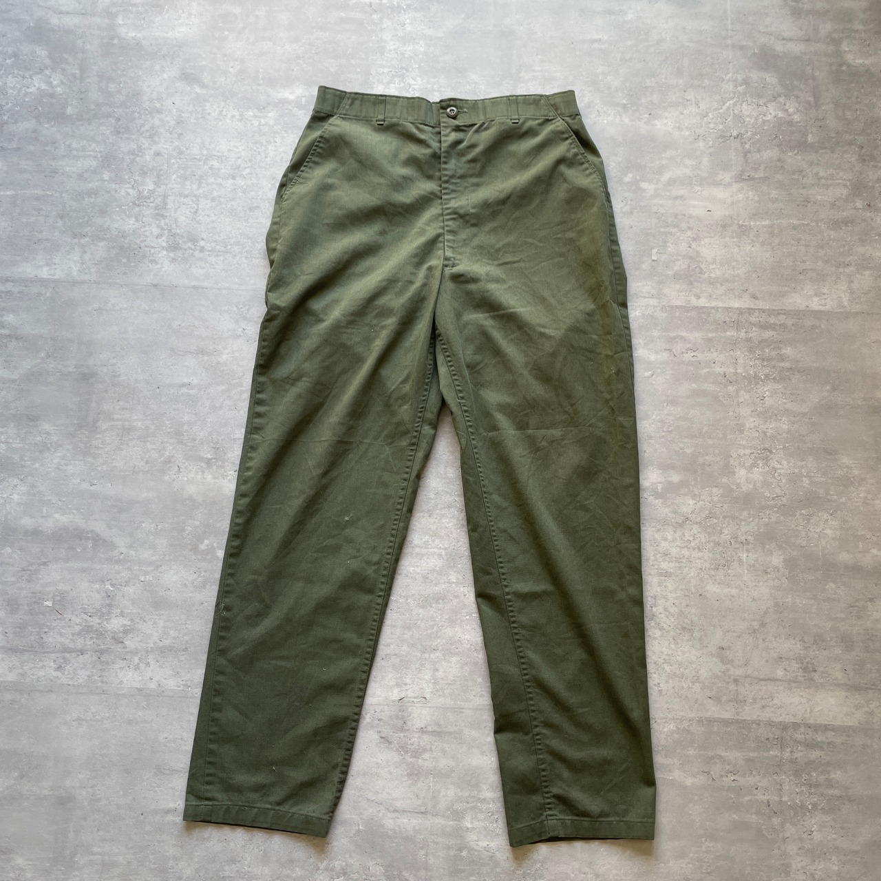GD76 US くい ARMY 米軍 アメリカ軍 ベイカーパンツ 80s OG507