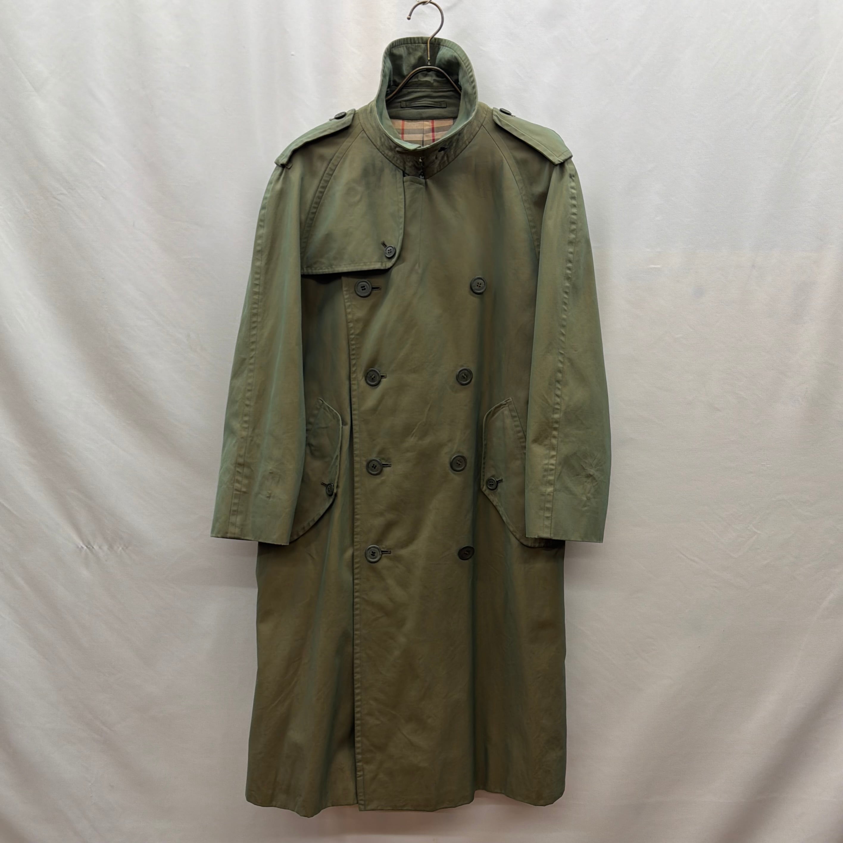 BURBERRYS】60s TRENCH COAT バーバリー トレンチコート 玉虫 b-63
