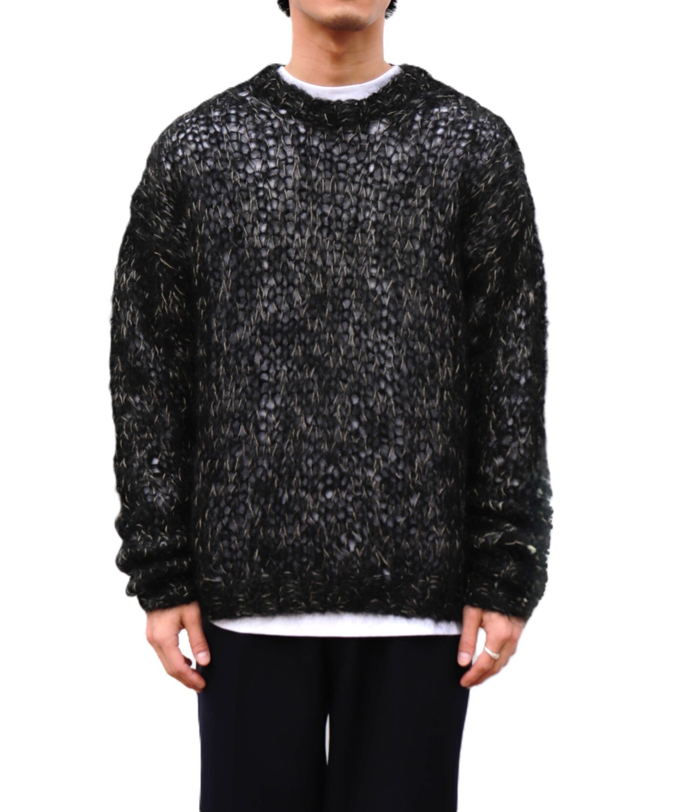 UNUSED / US2473 KNIT PULLOVER (BLACK) | AfterSchool (アフター