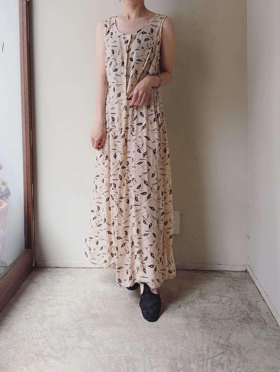 vintage nosleeve onepiece