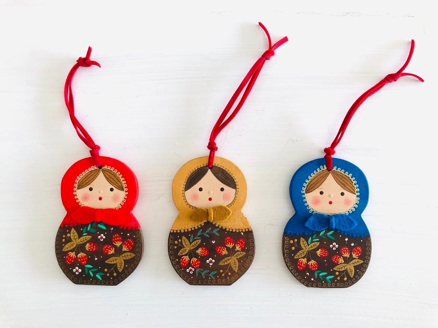 マトリョーシカ】3匹のクマリョーシカセット | Matryoshka Online Shop
