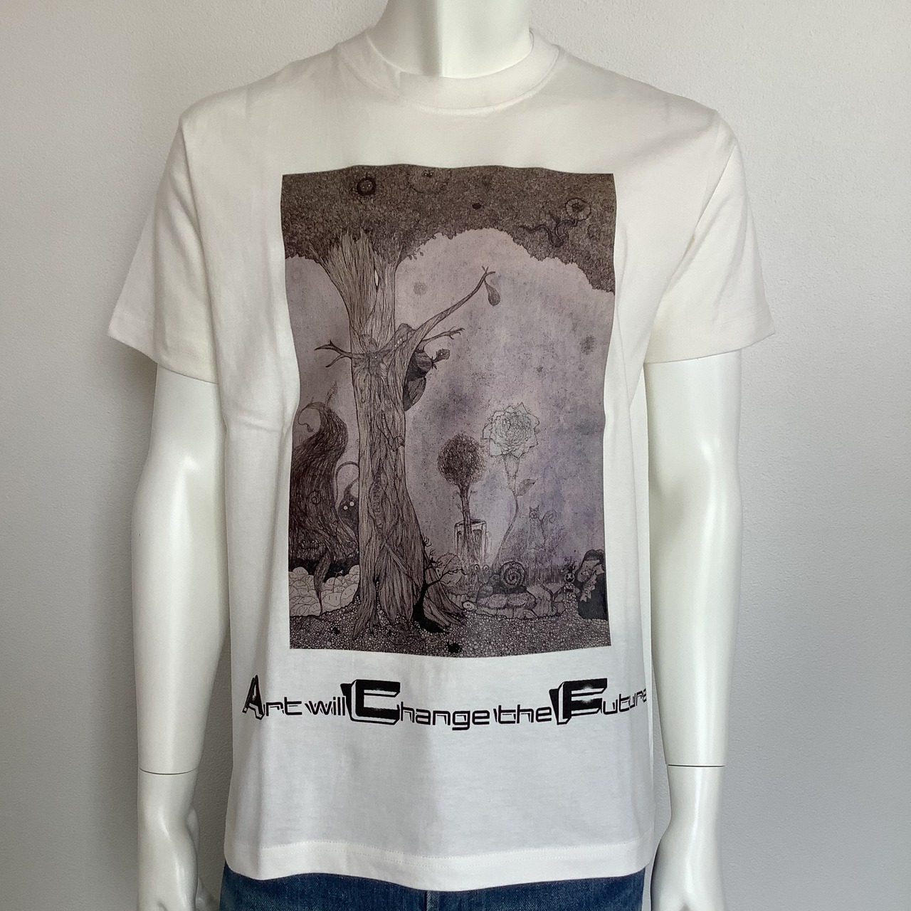 Rose&forest ( organic  cotton ) バラと森林