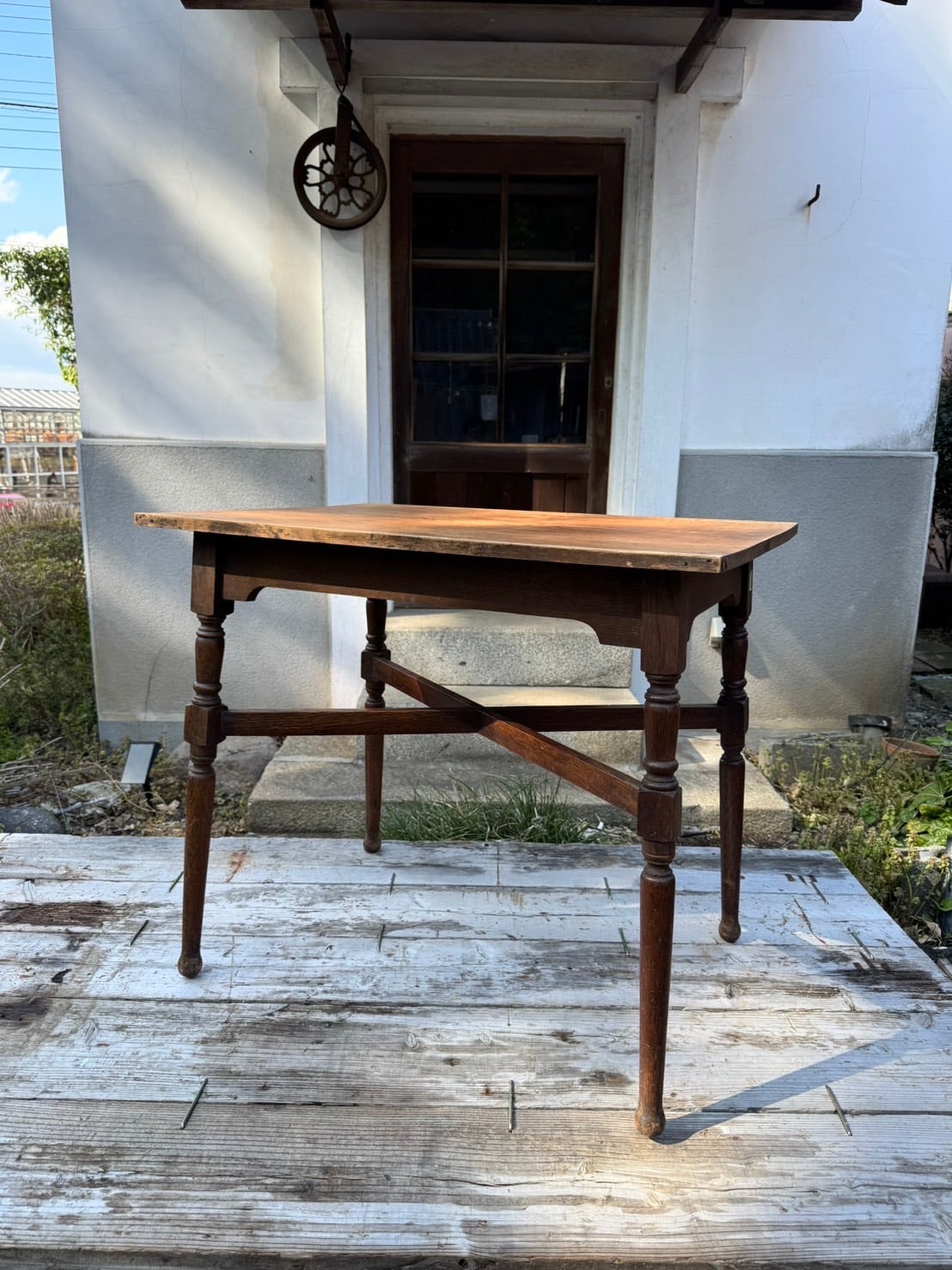Table / England＜アンティークテーブル・イギリス家具・木製テーブル