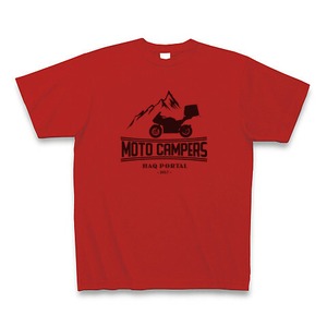 MOTO CAMPERS Tシャツ　レッド