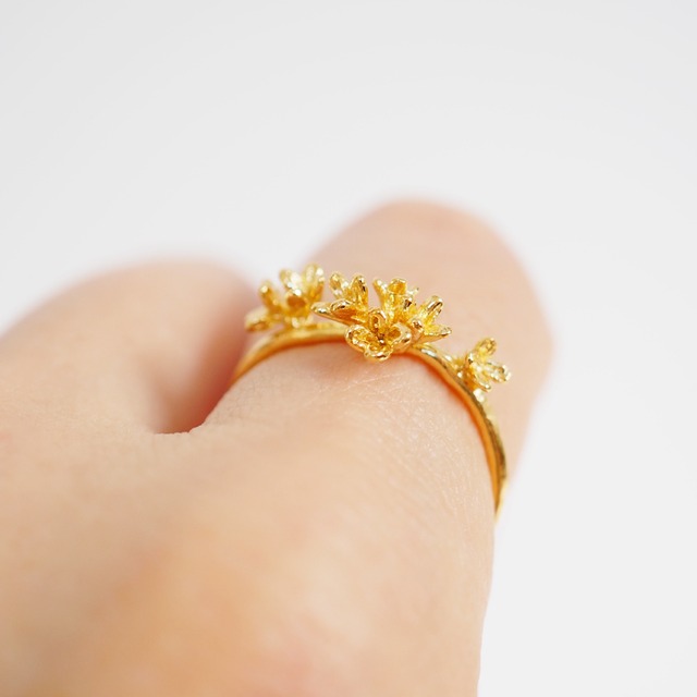 金木犀のリング(gold)