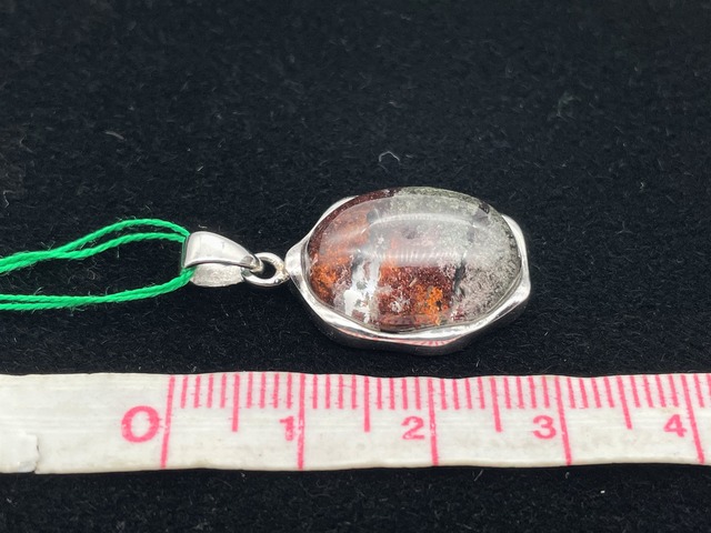 シルバーペンダントトップ（ガーデンクォーツ）