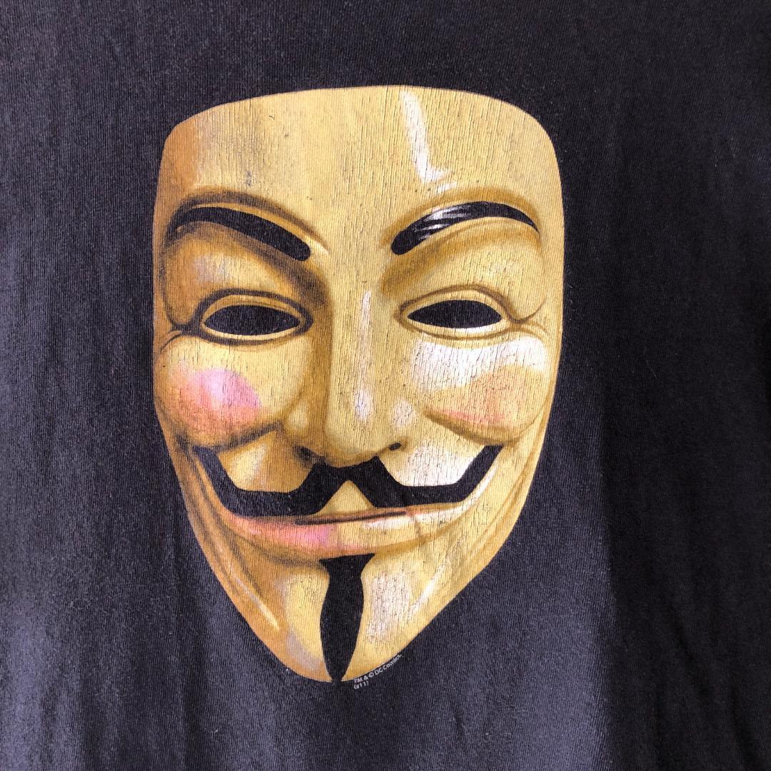 DF87】 Tシャツ 映画 ムービーT Vフォー・ヴェンデッタ 00s