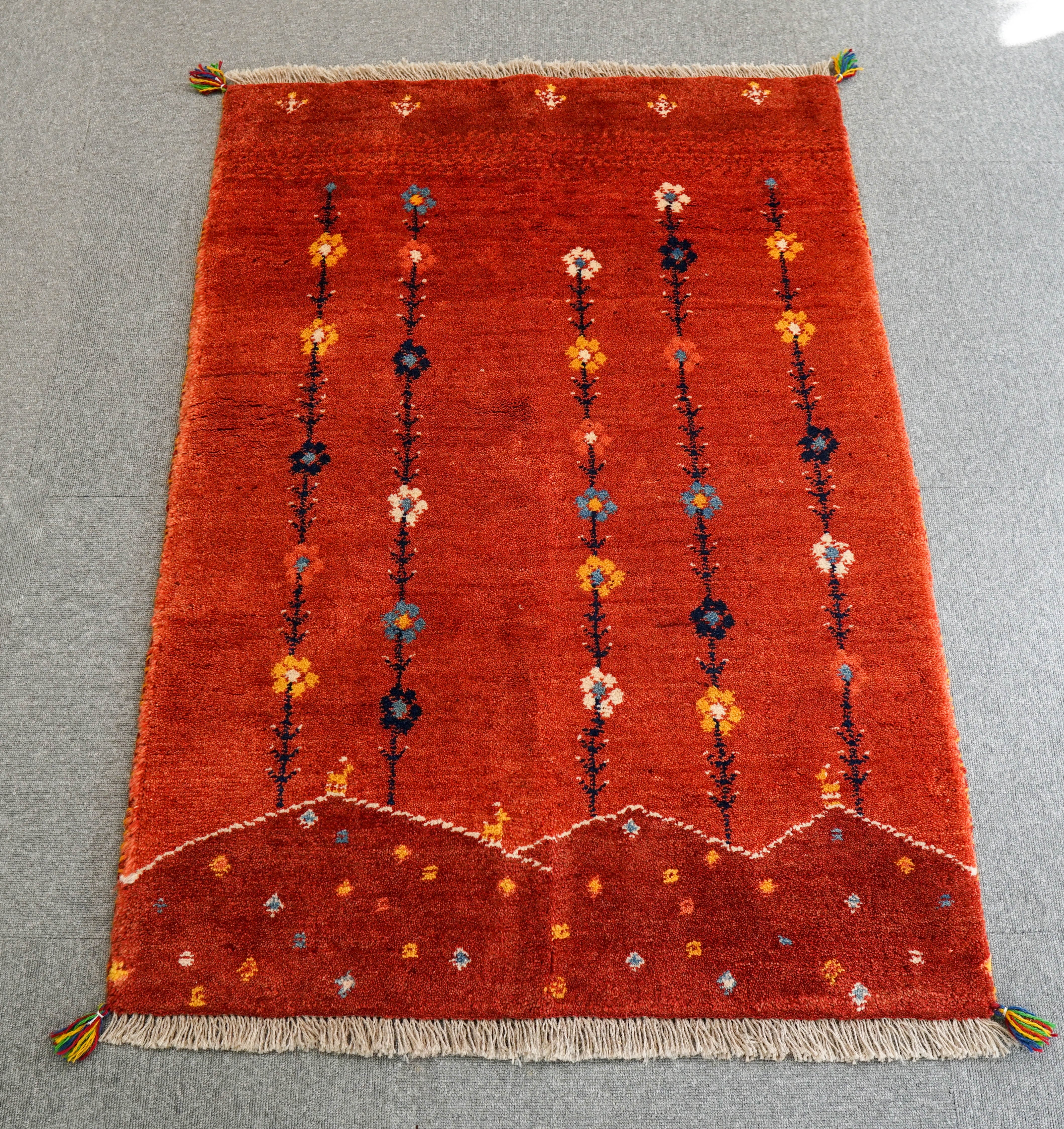 120×80cm【ペルシャ手織りギャッベ】 | Decorworks