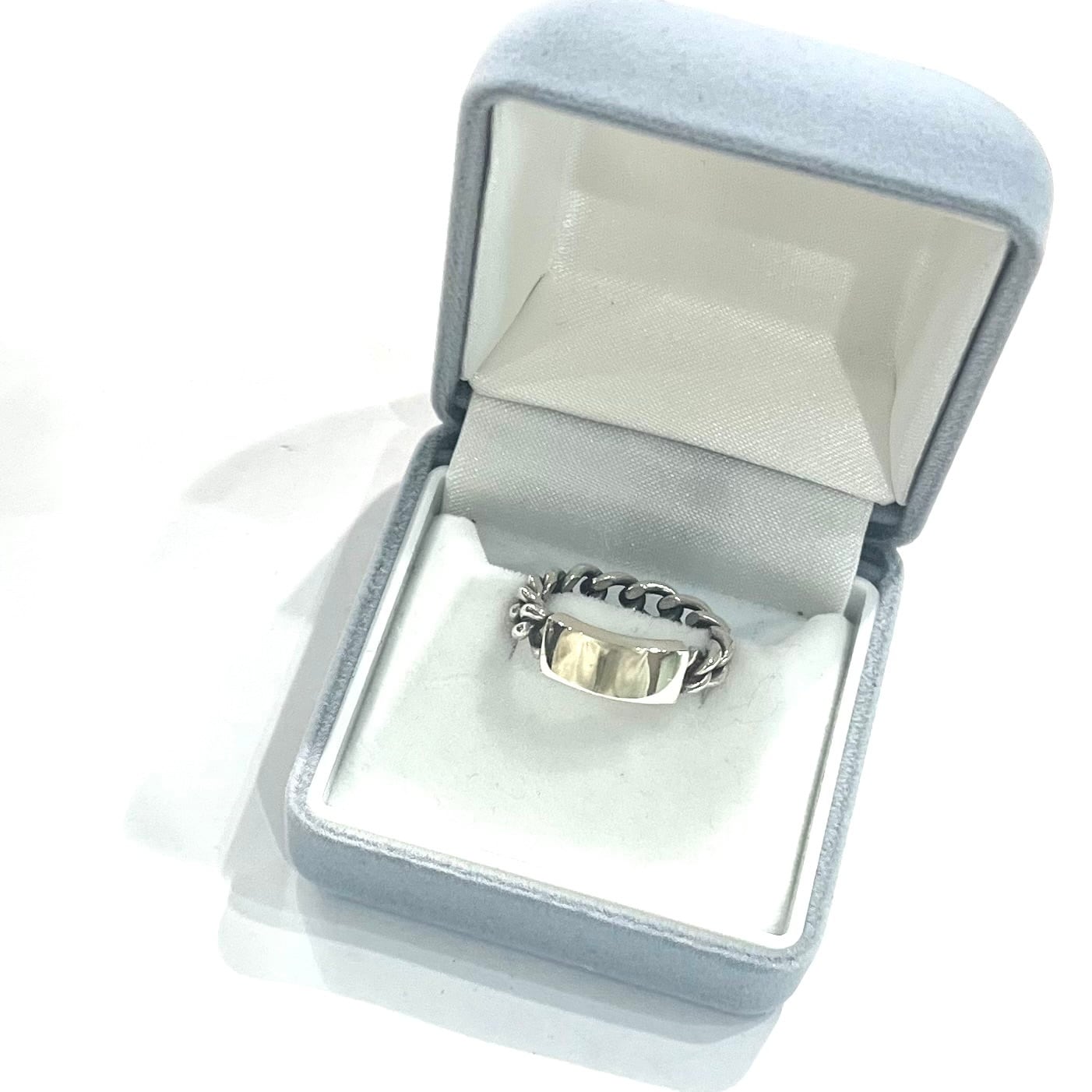 TIFFANY&CO.】2065 TIFFANY &CO バンブーリング 14-15号／シルバー925