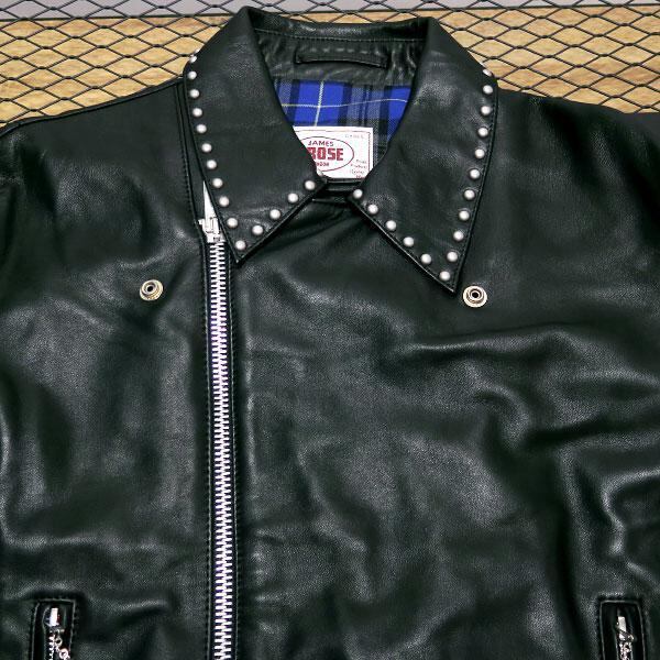 uniform experiment 21AW JAMES GROSE LEATHER RIDERS JACKET サイズ4