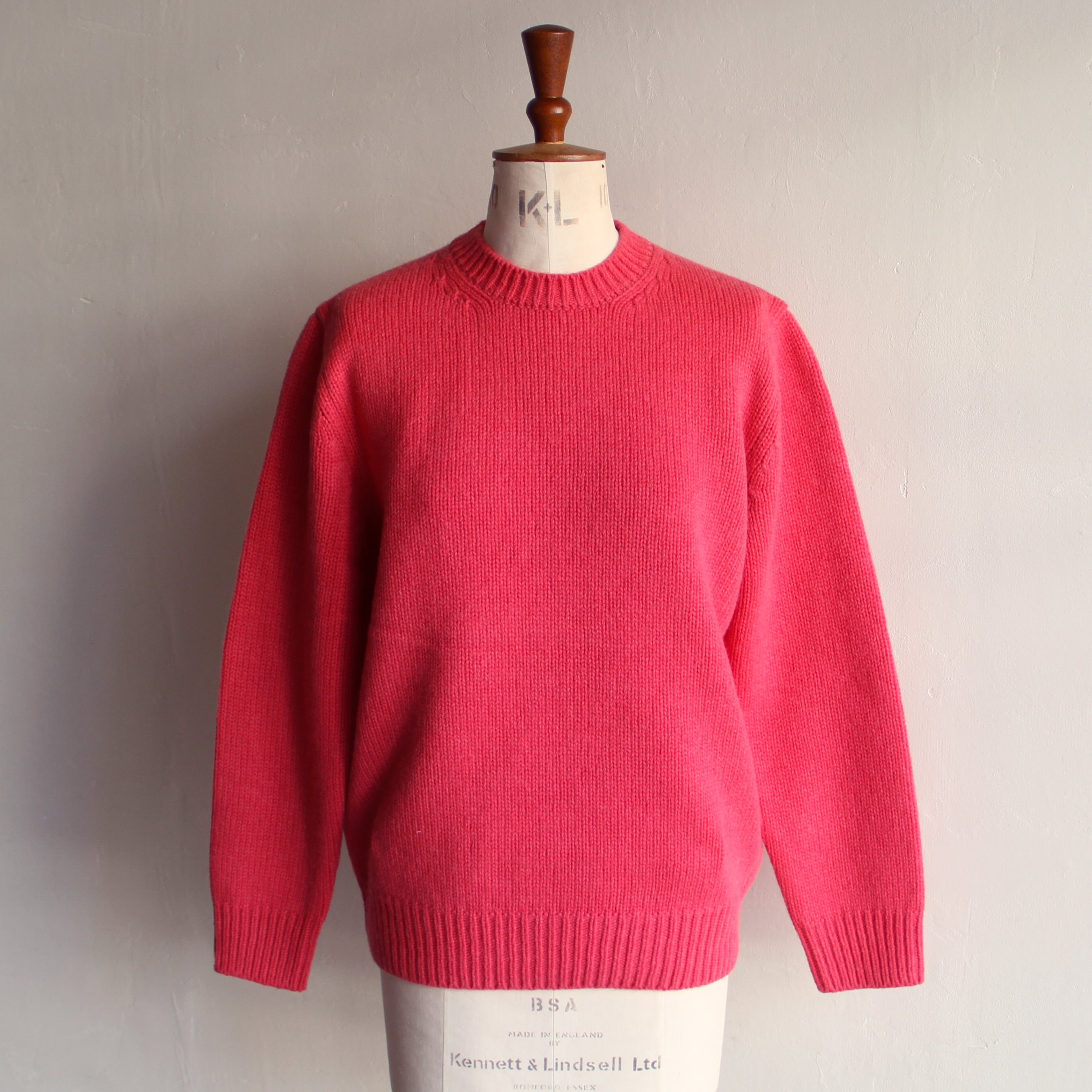 Yonetomi Lambs cotton knit pullover