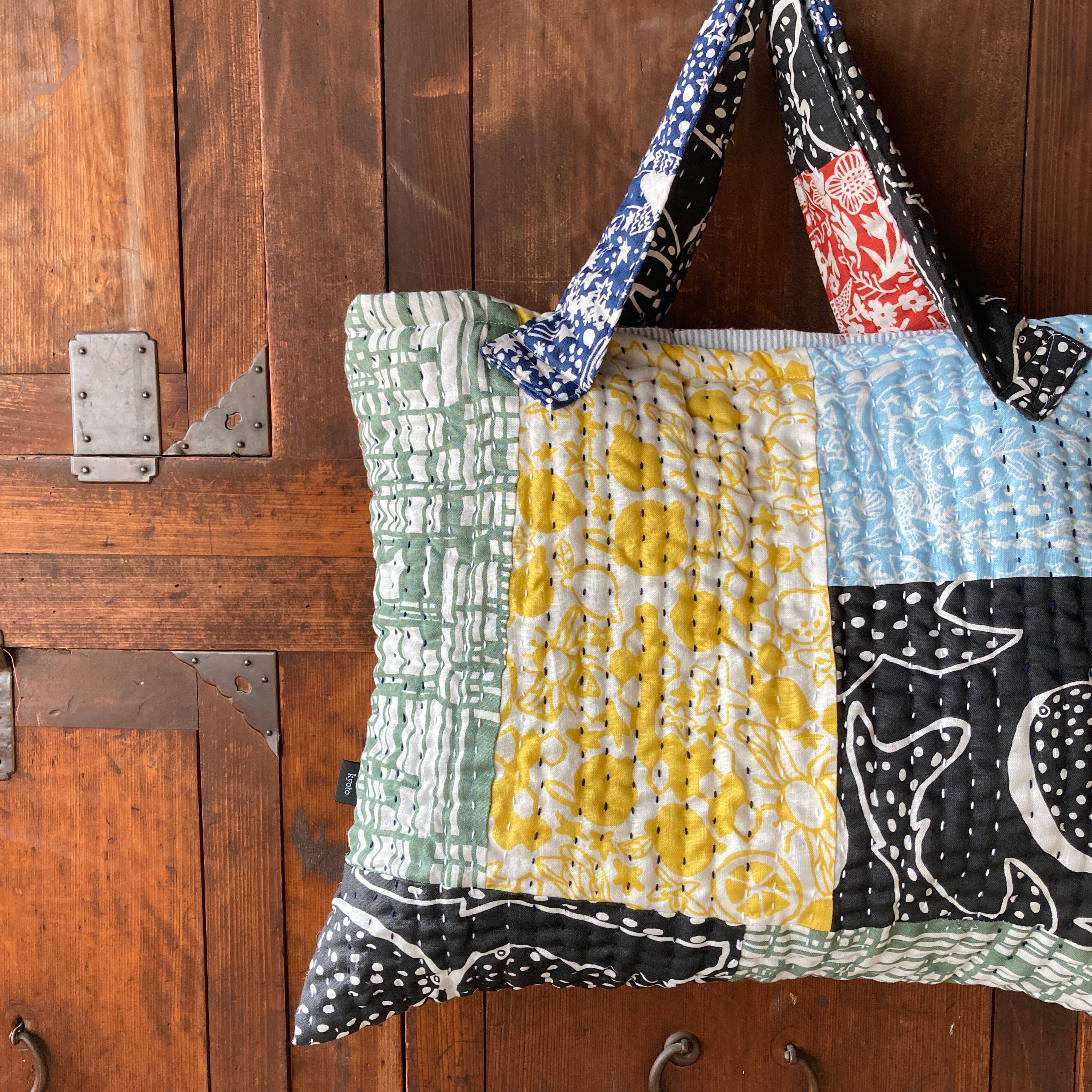 スピカ模様店・刺し子のキルティングバッグ | Spicaの庭