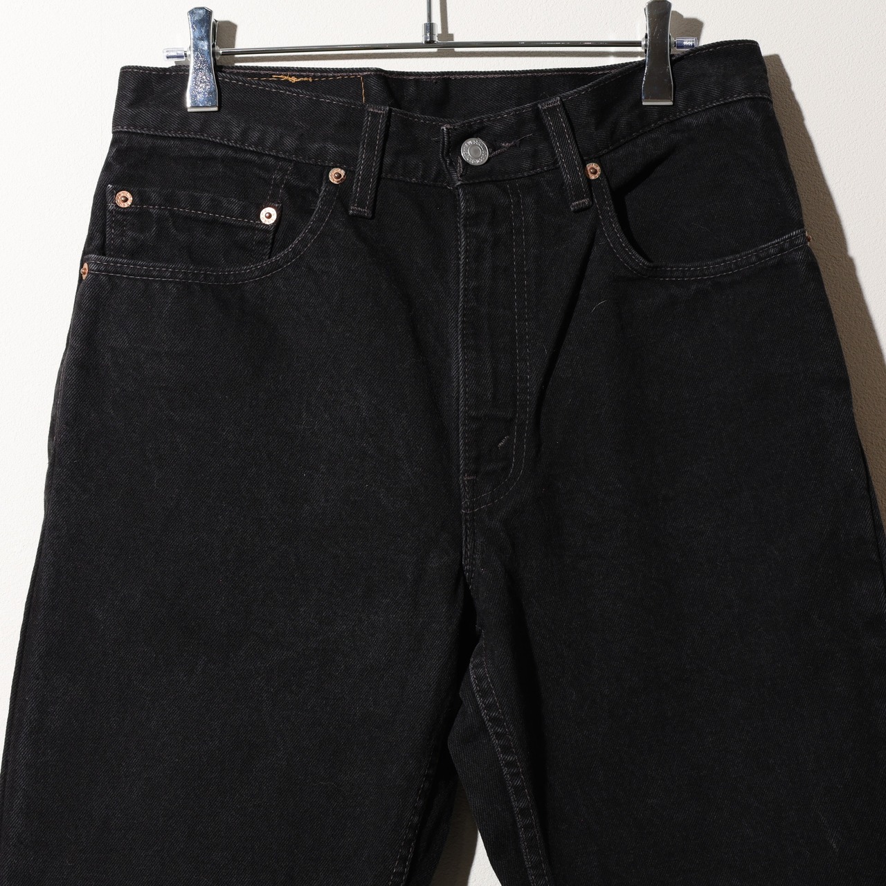 極美品 31×30 505-0260 USA 99年 Levi’s サルファーブラックデニムパンツ リーバイス