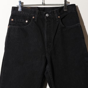 極美品 31×30 505-0260 USA 99年 Levi’s サルファーブラックデニムパンツ リーバイス