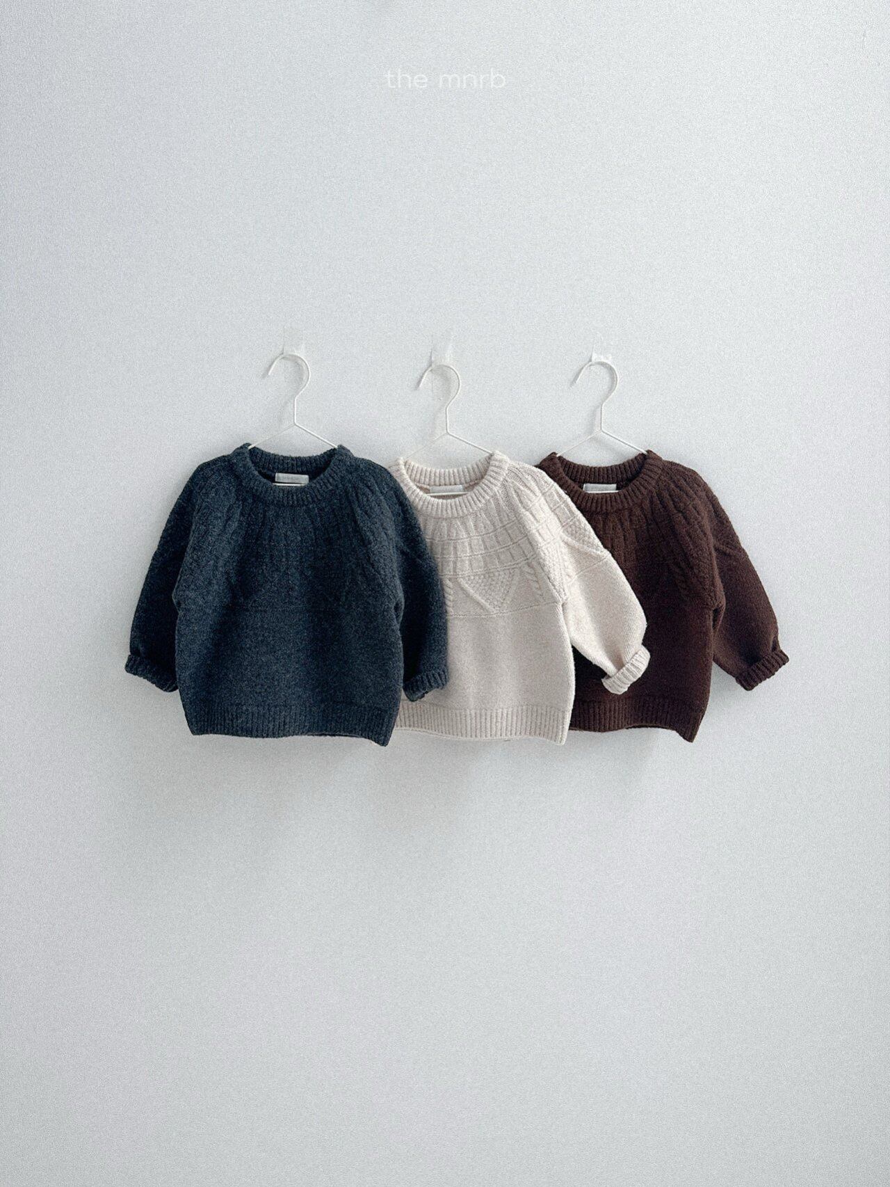 【即納】cable knitwear / minirobe
