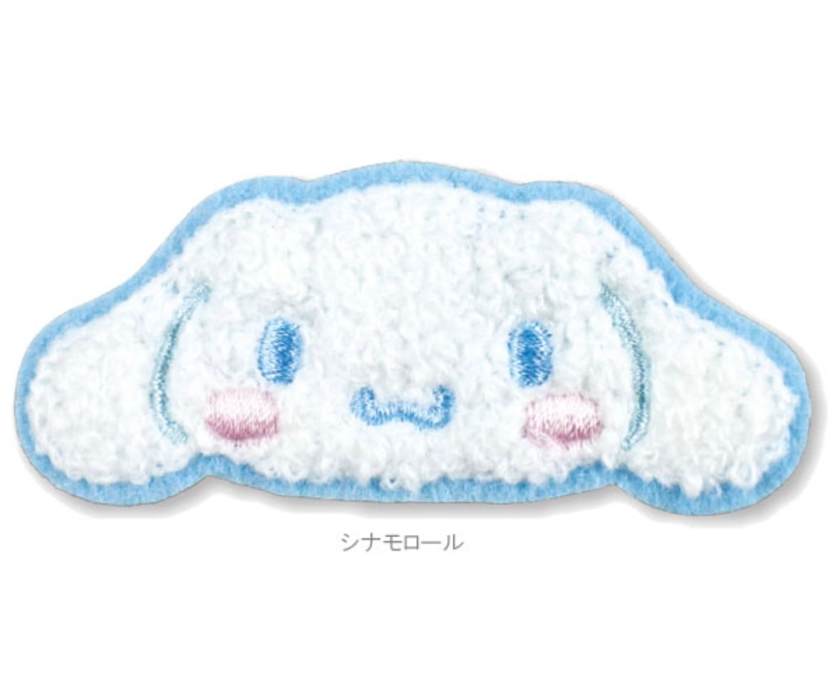 モコモコ刺繍ステッカー シナモンお顔 | candybox