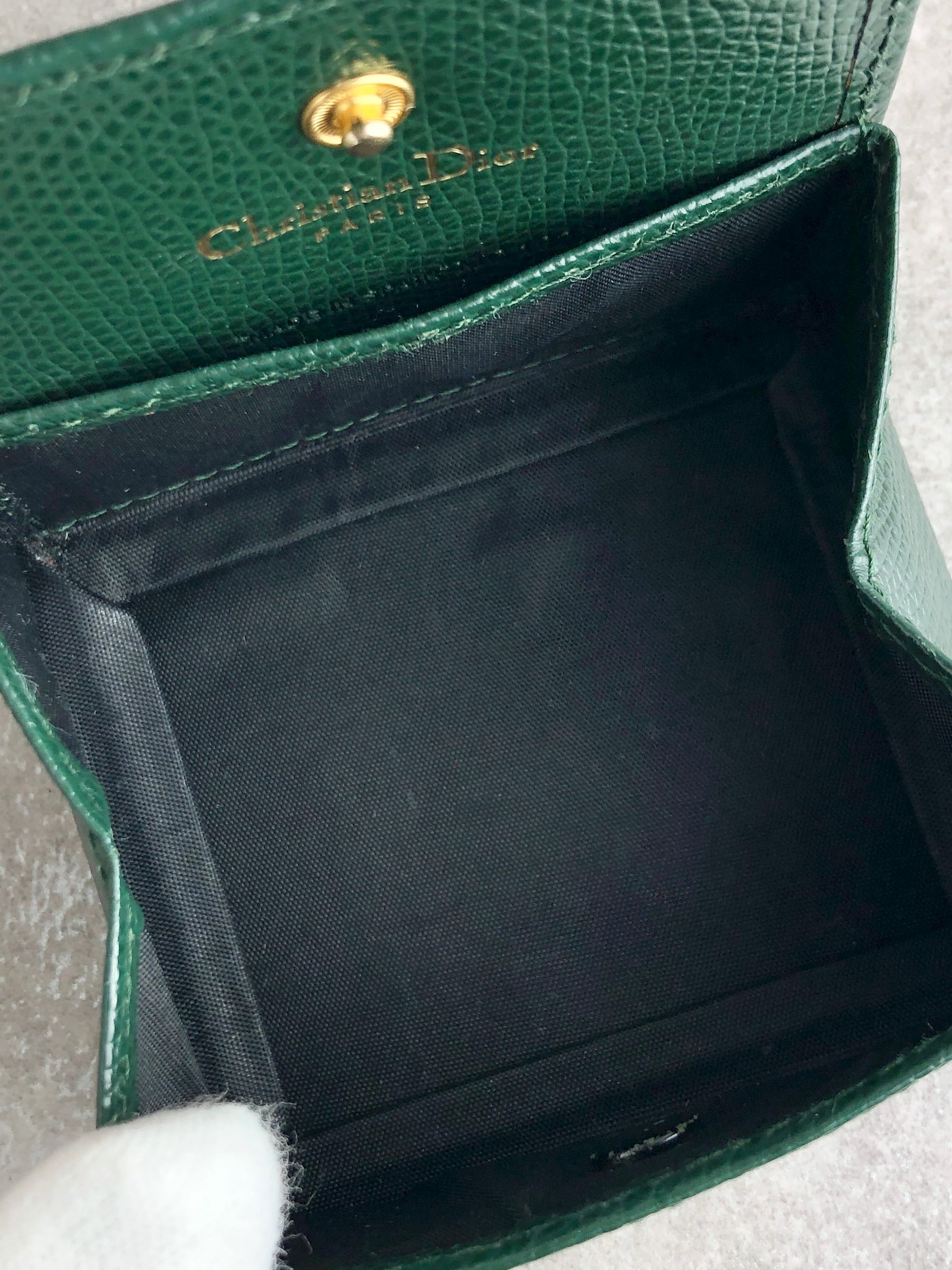 Christian Dior ♡ Vintage Green coincase
