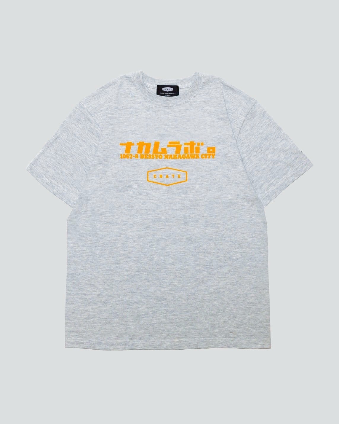 CRATE×nakamurab. Collaboration S/S T-shirts GRAY