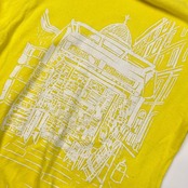 フランス製 LES PRAIRIES DE PARIS HISTORIQUE レプレリードパリ デザイン 長袖 コットン ニット セーター XS/イエロー メンズ