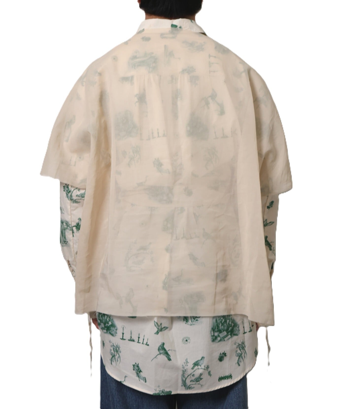 即完売　midorikawa 26ss Shirt drizzler Midorikawa / MID26SS-SH05 ORGANDY WORK SHIRT(CANDLE) | AfterSchool