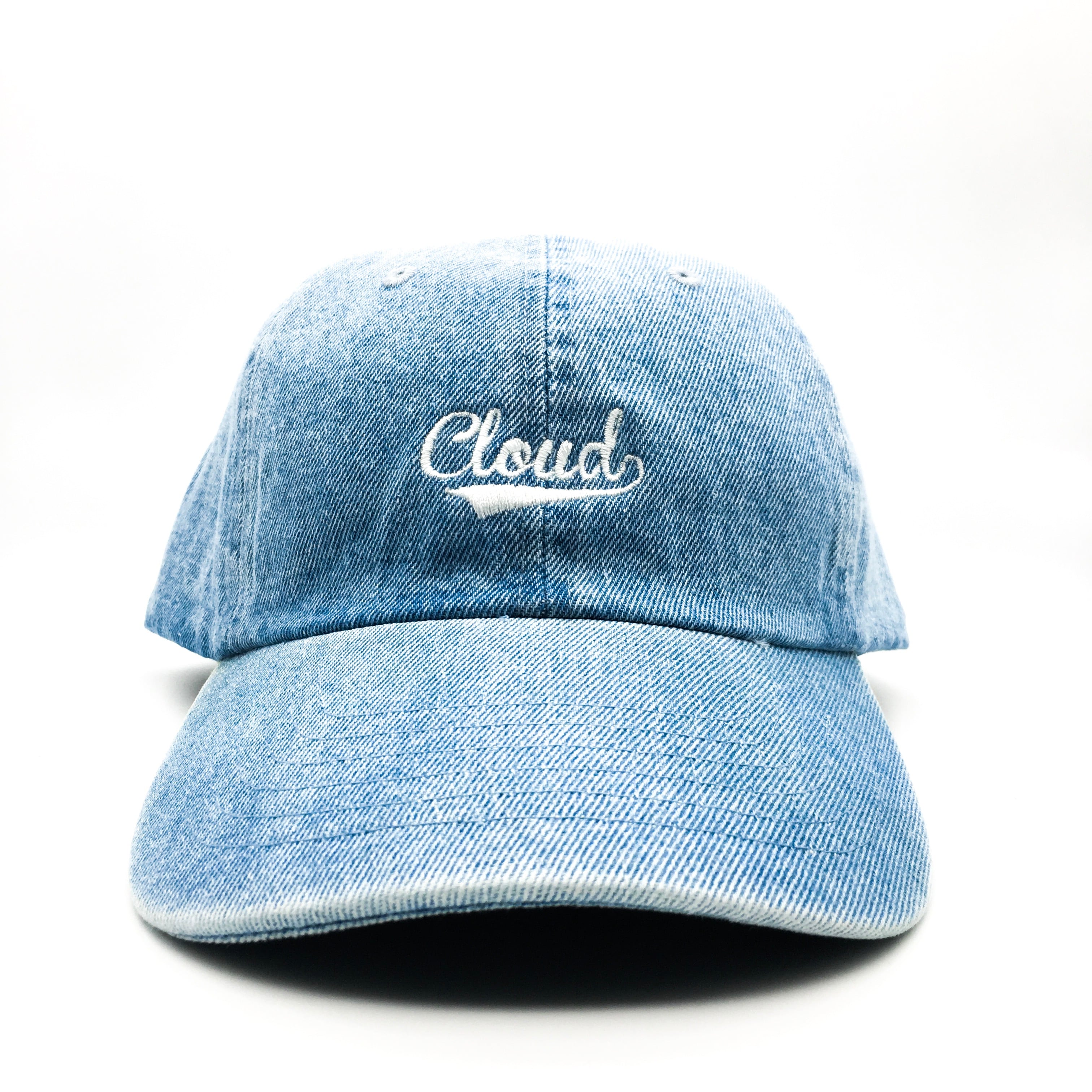 ロゴデニムキャップ【NEWHATTAN】ライトブルー