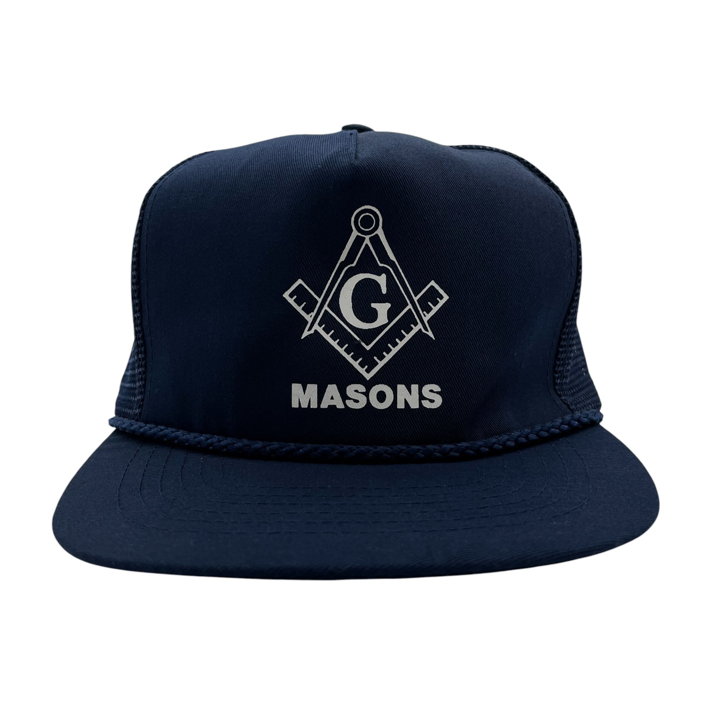 キャップ⁄帽子90s デッドストック 秘密結社 Freemason (フリー