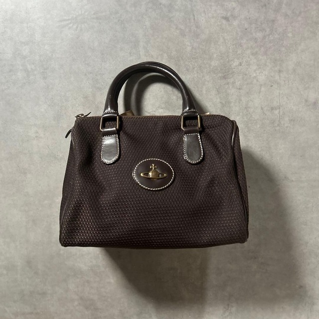 00s vivienne westwood イタリア製 メッシュ ハンドバッグ