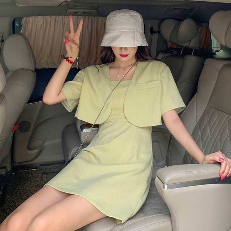 サマーショートコート ドレス 薄手 ストリート 夏物 YY-ファッション90353714030