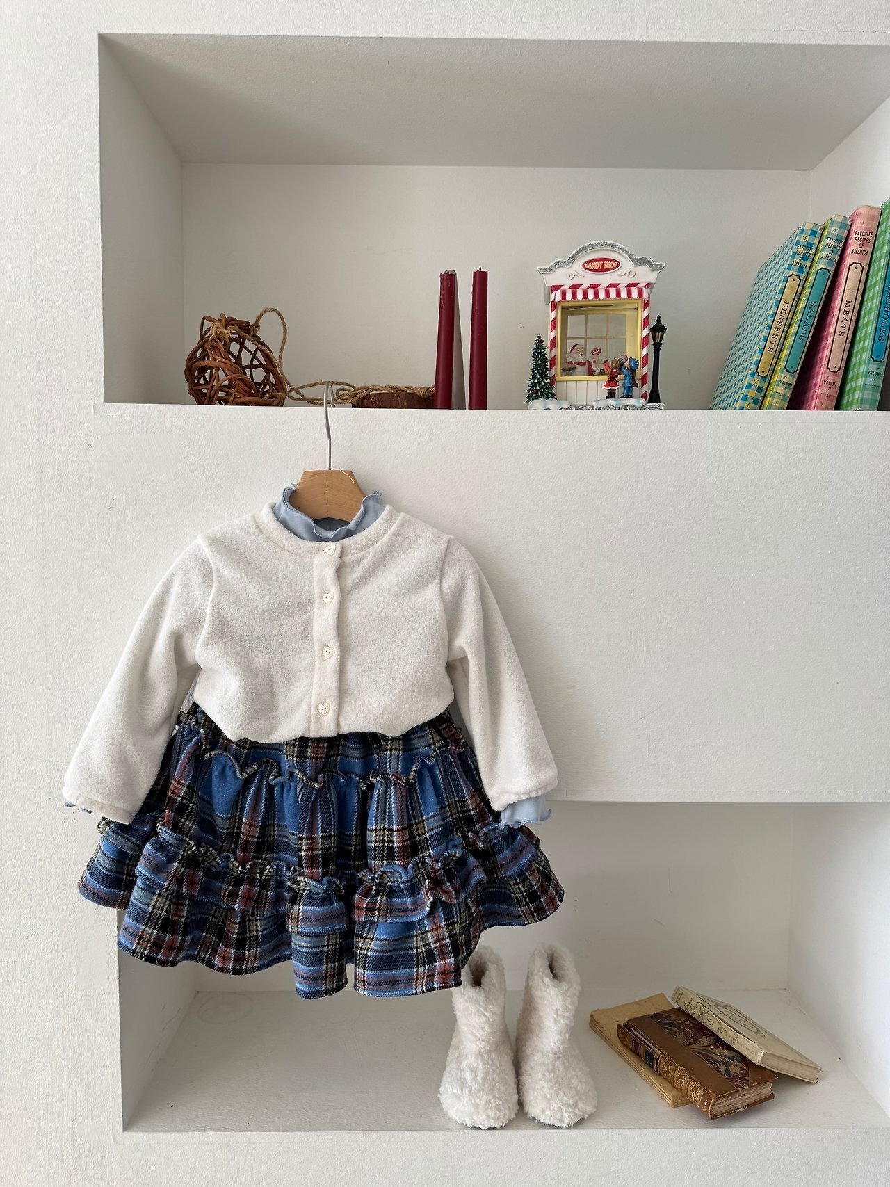 le petit mot［取寄］heart button cardigan 26winter