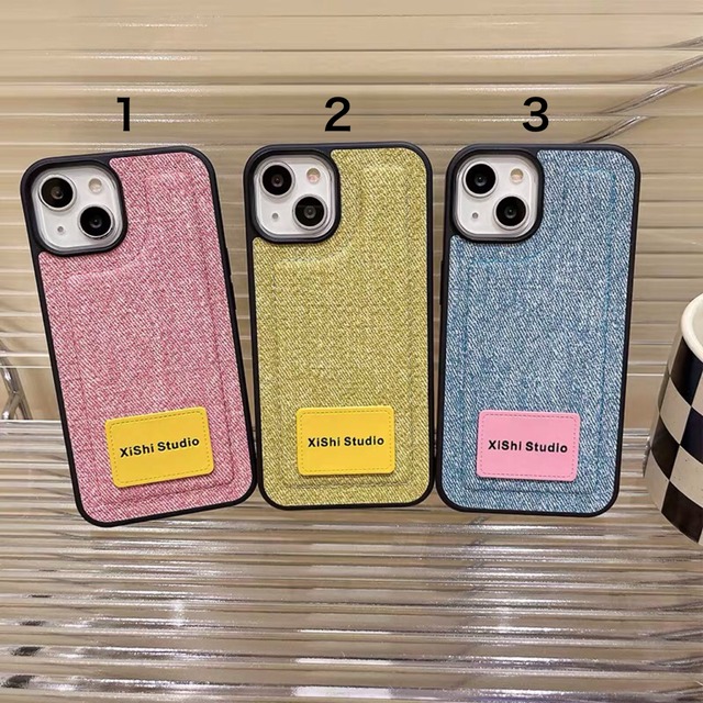 iPhoneケース iPhone14 iPhone13 デニム風 英字 英語 シンプル かわいい スマホケース おしゃれ 韓国 2586