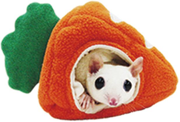 【小動物用品】パクッと!にんじんハウス