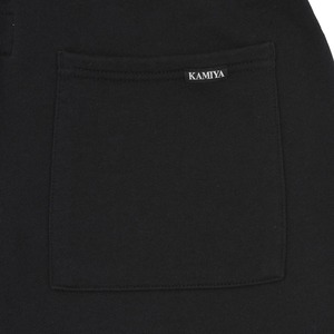【KAMIYA】"""Girl Patch"" Bootcut Sweat Pants T/C"