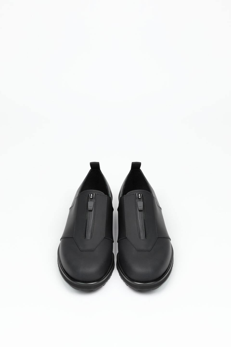 受注生産】007 : saddle.zip _ [rain cancel] #black | stglitz