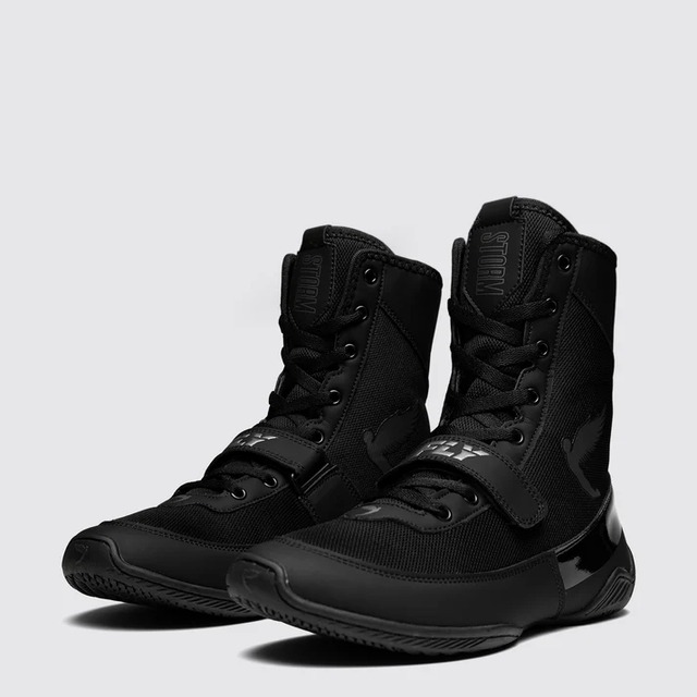 FLY ボクシングシューズ「Storm Boots2」(ブラック) フライ | BoxingCafe FLY ボクシングシューズ「Storm Boots2」(ブラック) フライ | BoxingCafe