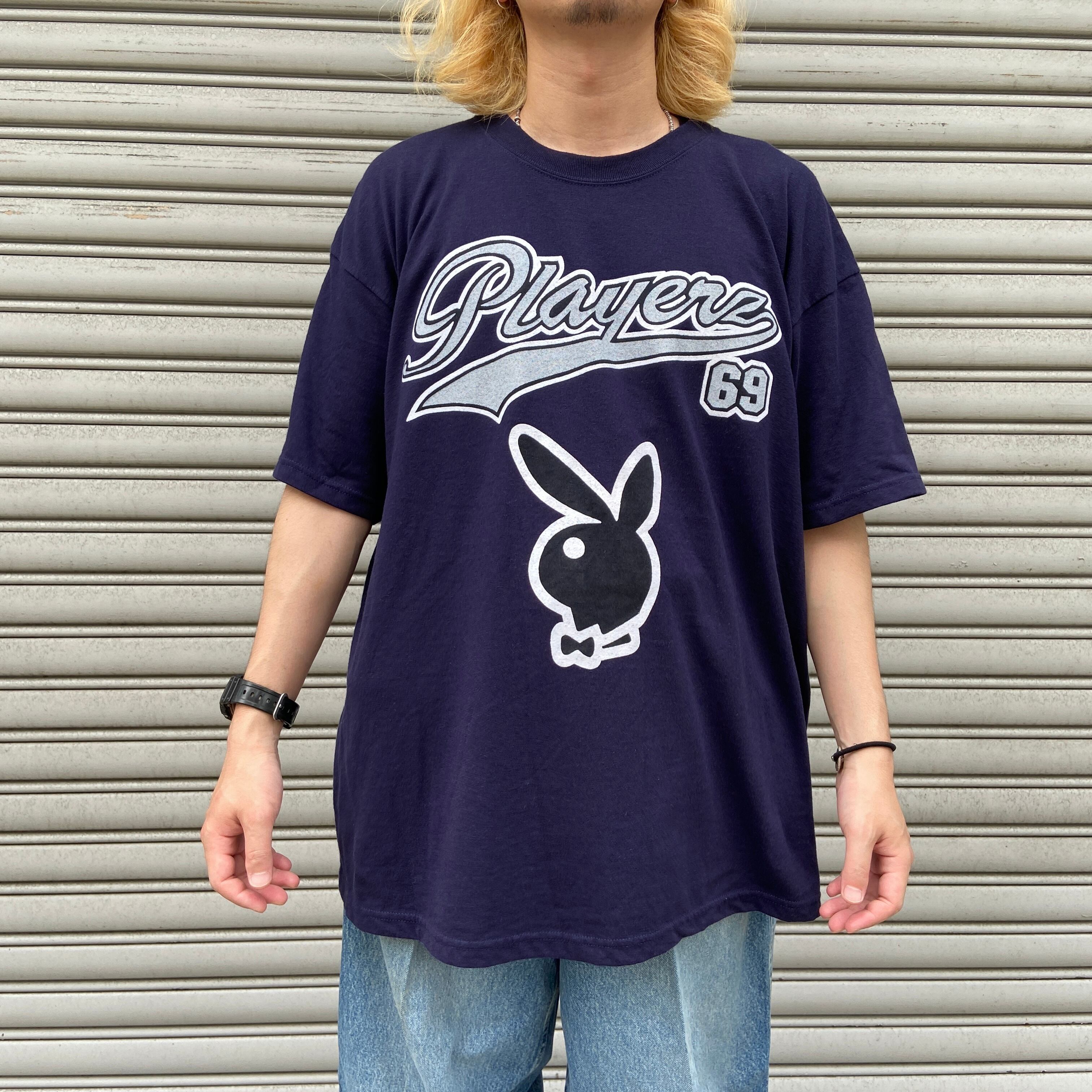 PLAYERZ69 プレイボーイバニーTシャツ ネイビー XLプレイヤーズ | 古着 