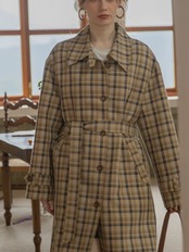 Arden Classic Check Trench Coat F0818