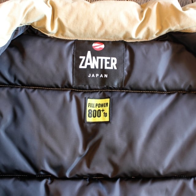 ZANTER JAPAN ダウンベスト DOWN VEST ベージュ | C.COUNTLY ONLINE