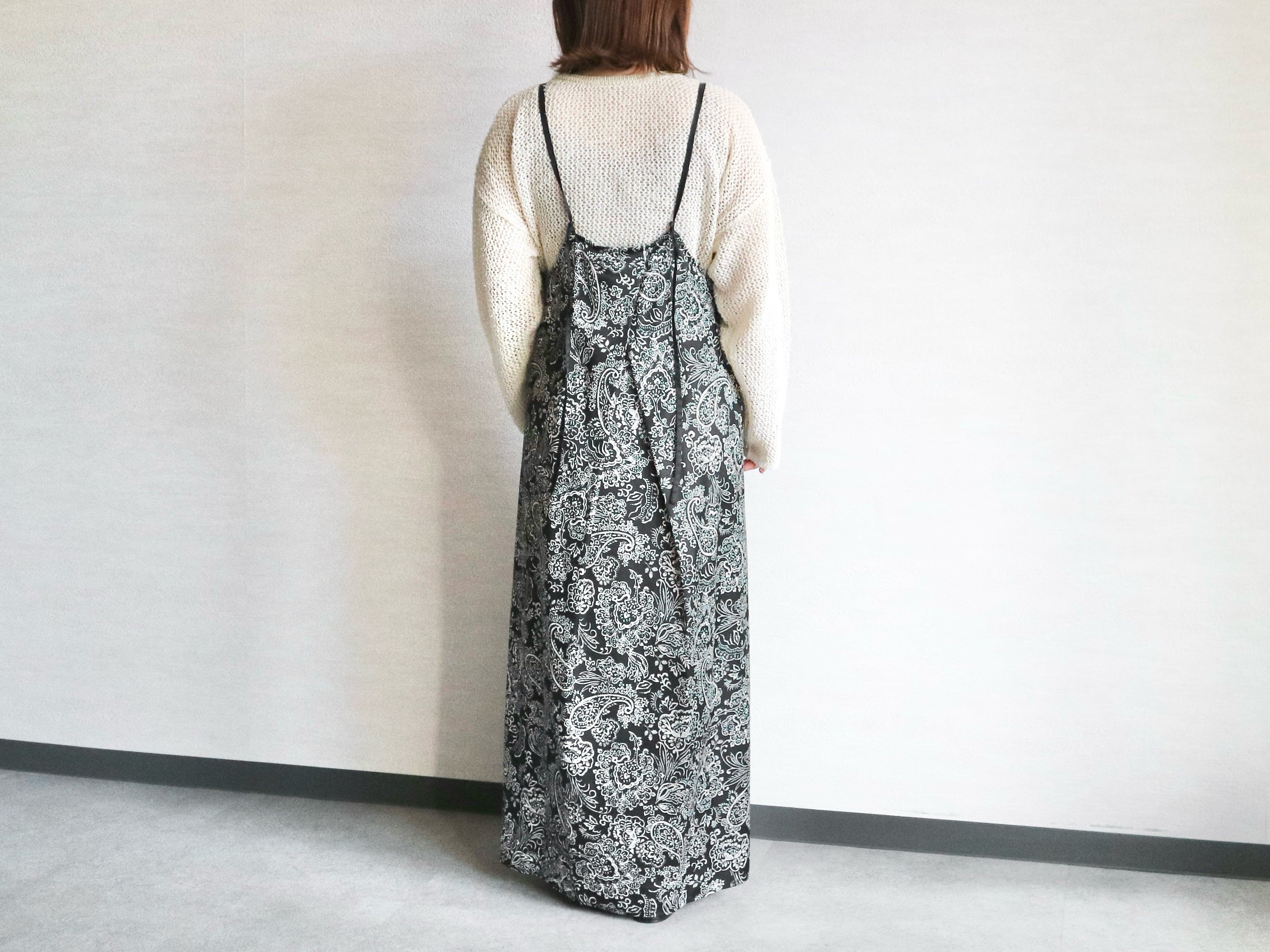 CHIGNON シニヨン】PAISLEY CAMISOLE ONE PIECE ペイズリー CHIGNON シニヨン】PAISLEY CAMISOLE ONE PIECE ペイズリー