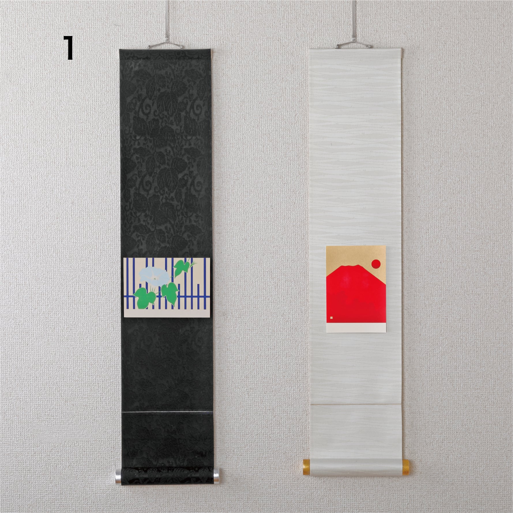 モダン掛軸 2幅セット Hanging scroll | 「京もの愛用券」オンラインストア