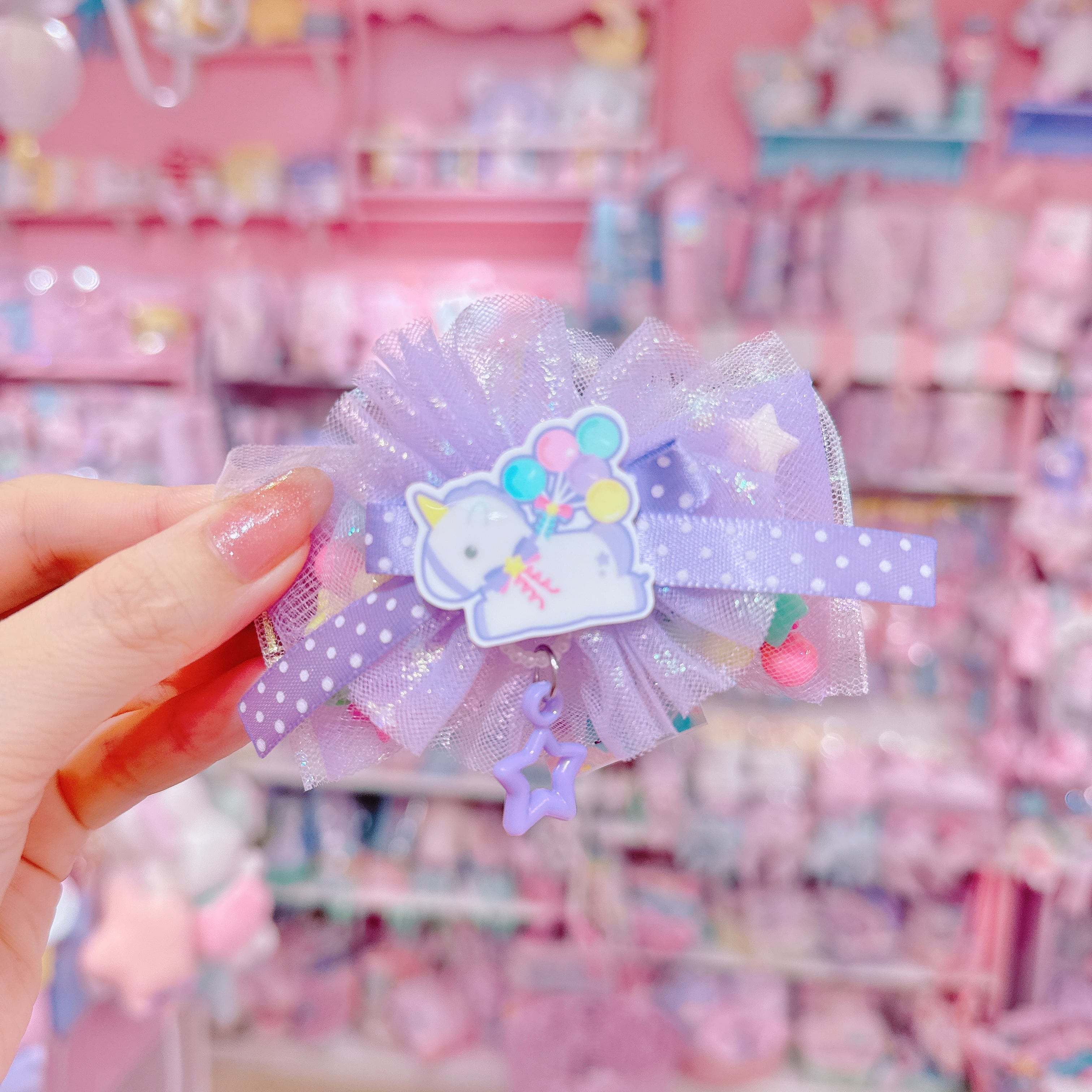 【P6】11-4シャカシャカヘアクリップ