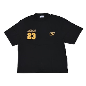 【OFF-WHITE】OW 23 SKATE S/S TEE(BLACK/GOLD)