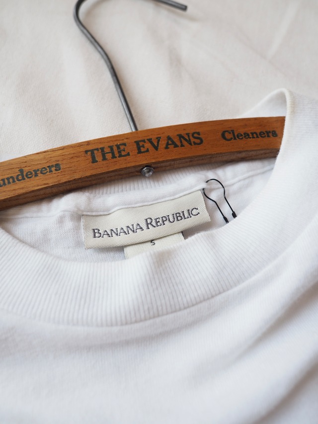 1990’s USA BANANA REPUBLIC Printed Pocket T-Shirt